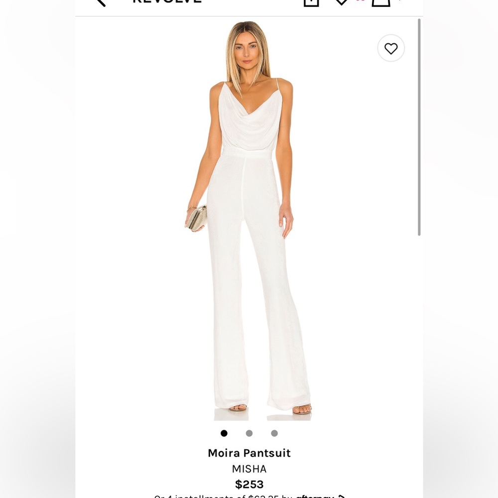 MISHA - Moira Pantsuit - Revolve